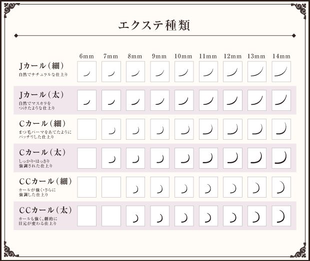 まつげエクステの基本知識 Emeda Eyelash